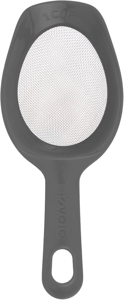 Tovolo, Scoop And Sift 1 Cup Charcoal