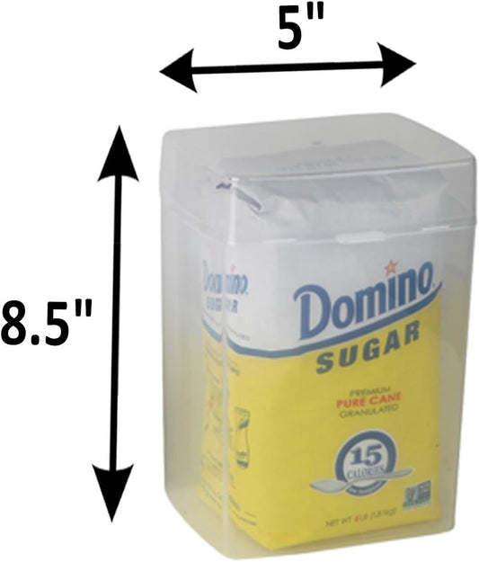 Home-X Set of 2-1 Flour Keeper and 1 Sugar Keeper Plastic Storage Container