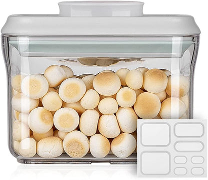 2 Pack 88oz/11 Cups Large Glass Storage Containers with Lids, High Borosilicate BPA Free Airtight Leakproof Meal Prep Containers for Microwave, Freezer & Dishwasher, Kitchen, Gym & Picnic,Baking