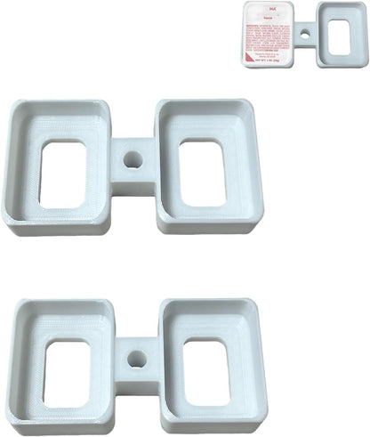 2 PCS Sauce Holder Compatible with Chick-Fil-A Sauce, Cup Top Fast Food Sauce Holder (White)