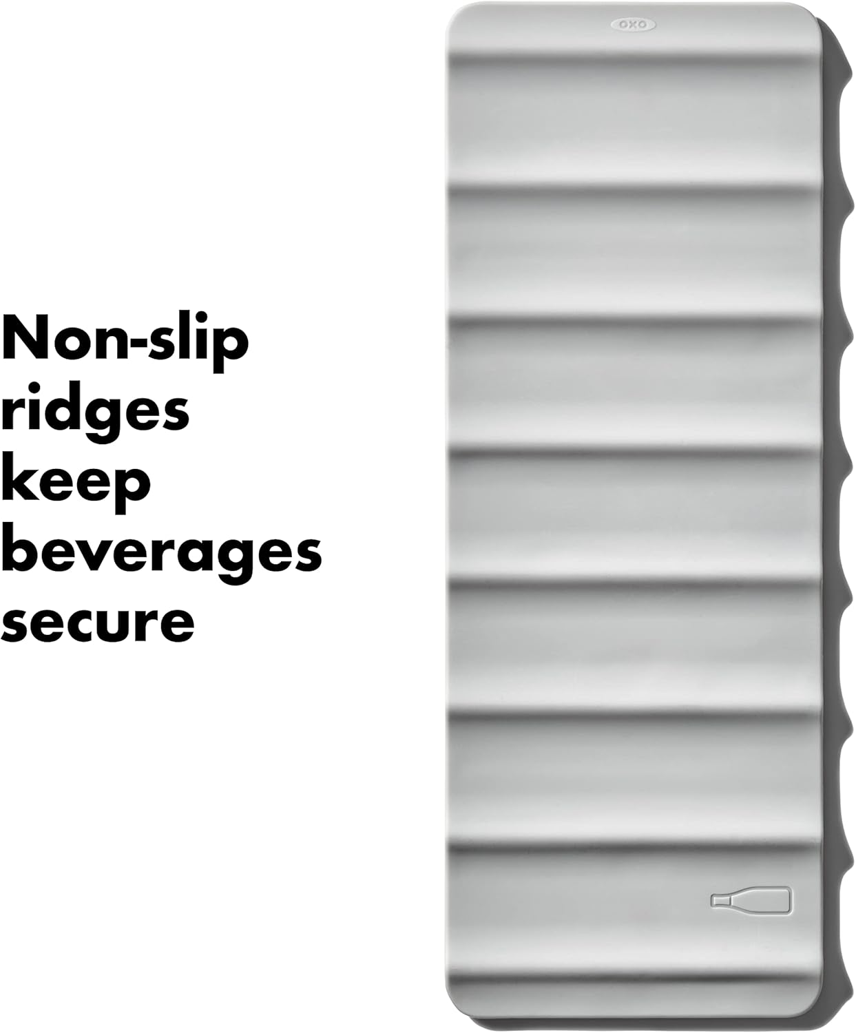 OXO Good Grips Fridge Organization Bin 5 in x 14 in - for Yogurt Cups, Small Produce, Berry Bins and More