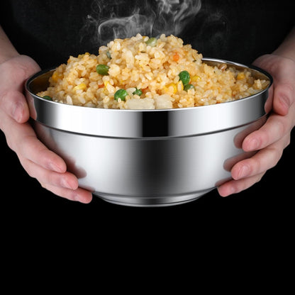 6 Pack 18/8 Stainless Steel Bowl, Double Walled Insulated Soup Bowls, 12 Oz Metal Serving Dishes Unbreakable Snack Bowl for Sauces, Rice, Noodle, Ice Cream