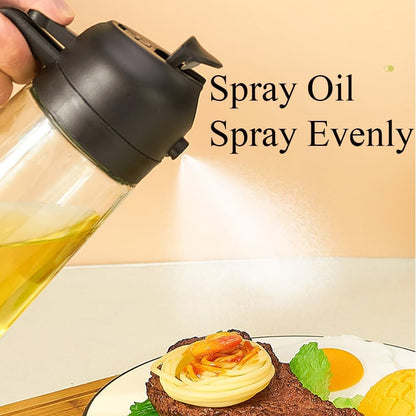 Oil Sprayer for Cooking Olive Oil Sprayer Mister for Air Fryer Vegetable Vinegar Oil Portable Mini Kitchen Gadgets for Baking,Salad,Grilling,BBQ,Roasting