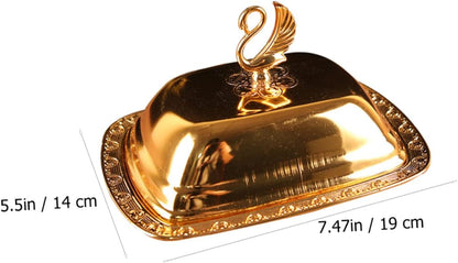 Snack Tray Box Butter Lid Relish Tray Dessert Plate European Style Serving