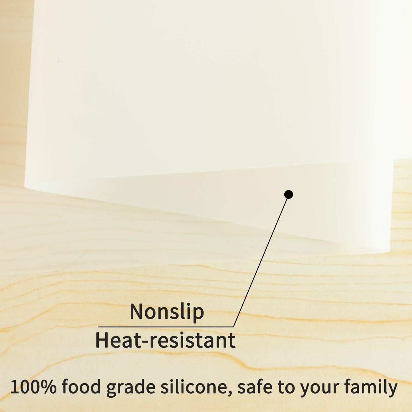 Extra Large Silicone Mats for Kitchen Counter, 27.6'' x 19.7'' Nonskid Silicone Placemats for Kids, Nonstick Purple Silicone Mat for Baking Crafts, Silicone Dab Mat Heat Resistant, 1Pack - Colors A