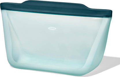 OXO Good Grips Silicone Reusable Bag - Stand-Up Cup (8 oz) - Oat