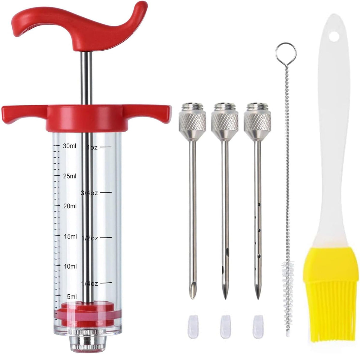 Meat Injector, Turkey Injector Syringe, 1oz - 1 Injector 1 Needle