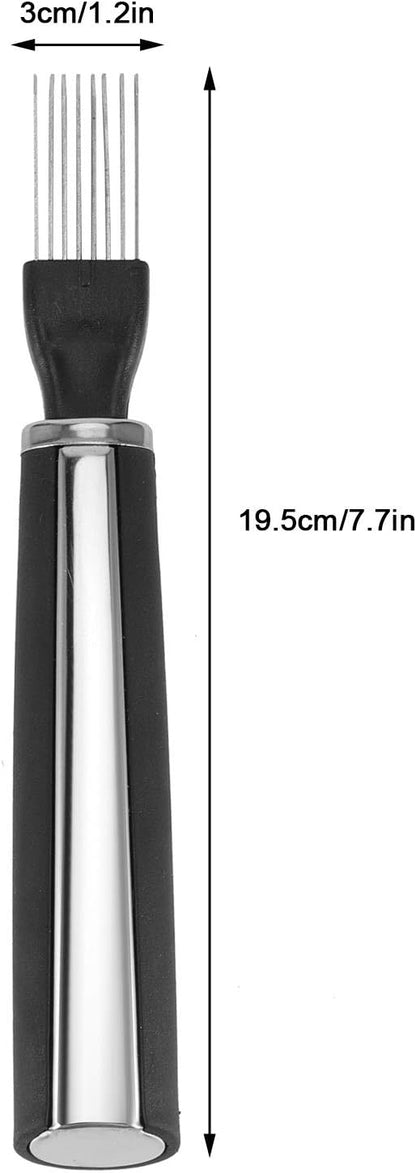 Shred Silk the Knife, 2PCS Upgrade Scallion Shredder, Green Onion Shredder Stainless Steel, Green Onion Slicer Vegetable Cutter for Kitchen Cutting Garlic Salad