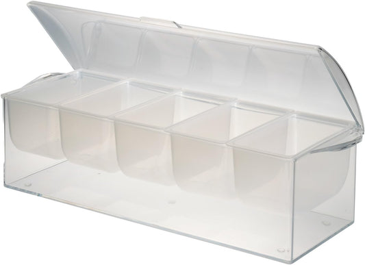 Jumbl Chilled Condiment Server with 5 Removable Containers.