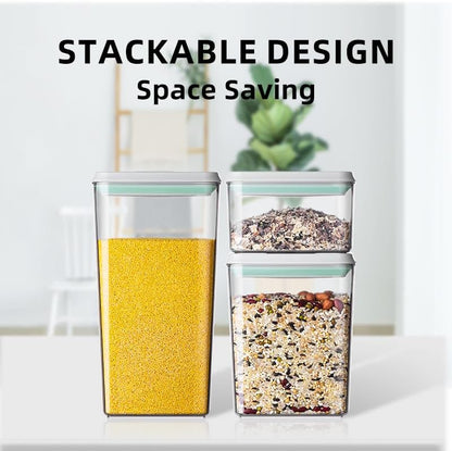 2 Pack 88oz/11 Cups Large Glass Storage Containers with Lids, High Borosilicate BPA Free Airtight Leakproof Meal Prep Containers for Microwave, Freezer & Dishwasher, Kitchen, Gym & Picnic,Baking