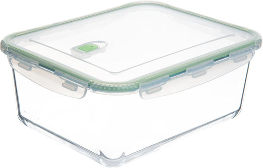 120 oz Large Glass Food Storage Containers with Airtight Lids 3.5 L Family Size Extra Large Bakeware Marinating Lock Baking Dish Container Glass Bowls Rectangle
