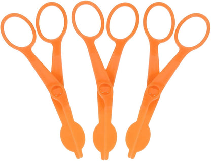 uxcell 3Pcs Flower Lifter Cake Decorating 5.1x2.2" Fondant Tool Purple