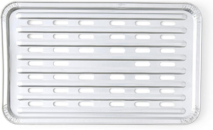 Kingsford Extra Tough Aluminum Grill Liners, Disposable Foil Grill Toppers for Outdoor Grills, Helps Keep Food and Sauce from Falling Through Grates, 16 x 11.75 in, 14 Count