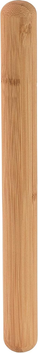Helen's Asian Kitchen Dumpling Rolling Pin 10-Inches Natural Bamboo