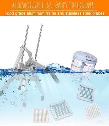 Commercial Tomato Slicer & Vegetable Chopper 1/4inch Food Slicer
