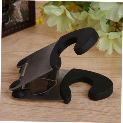 Pot Clip Spoon Rest Holder for Kitchen Utensils, Heat Resistant