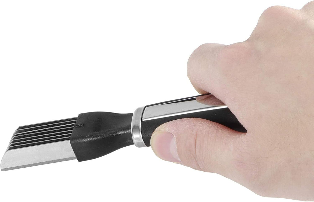 Shred Silk the Knife, 2PCS Upgrade Scallion Shredder, Green Onion Shredder Stainless Steel, Green Onion Slicer Vegetable Cutter for Kitchen Cutting Garlic Salad