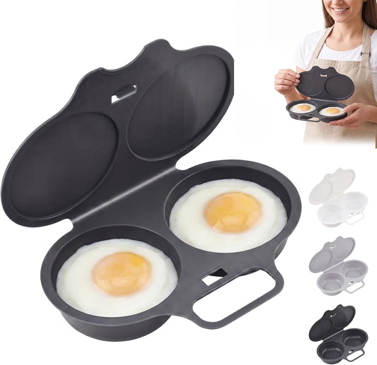 Microwave Egg Poacher for Quick 2 Egg Breakfast