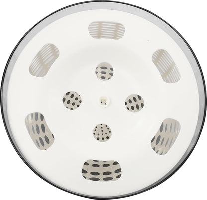 Electric Salad Spinner 6.34 Quart, USB Rechargeable Automatic Lettuce Spinner with One-Button Start, Large Capacity Vegetable Washer and Dryer for Kitchen, Salad Greens, Fruits, Herbs
