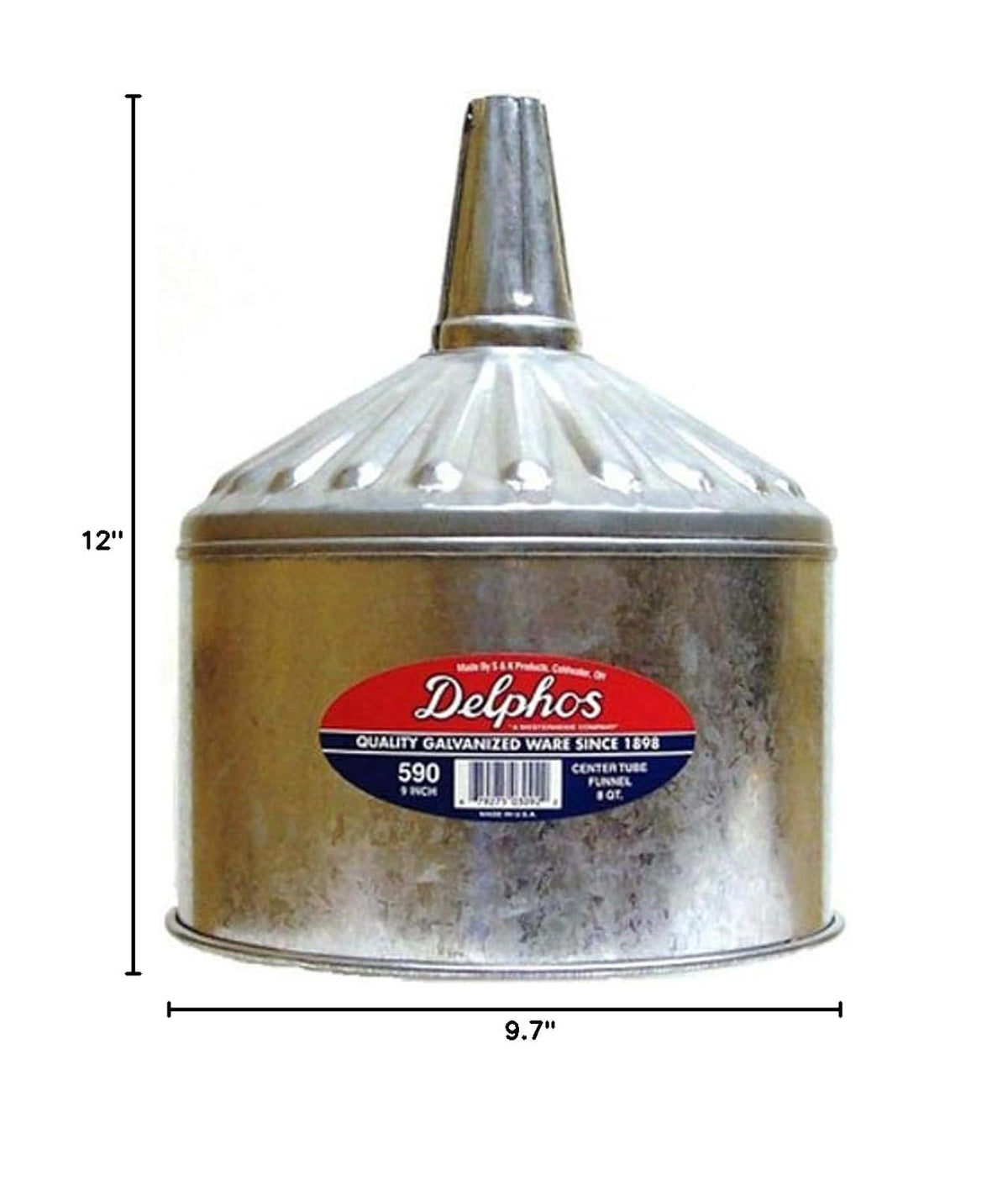 S&K Products 590 Funnel (8QT HD)