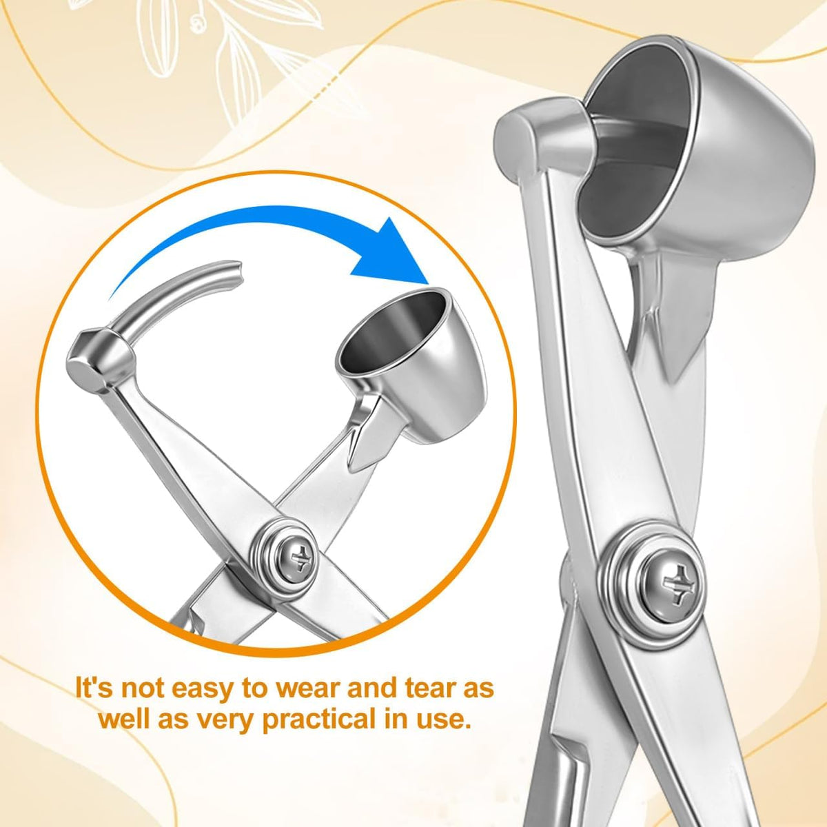 PRETYZOOM Household Cherry Pitter Tool Stainless Steel Core Remover Wear-Resistant Kitchen Gadget for Red Dates Jam Making and Cake Decoration 7.28X1.77X0.39In