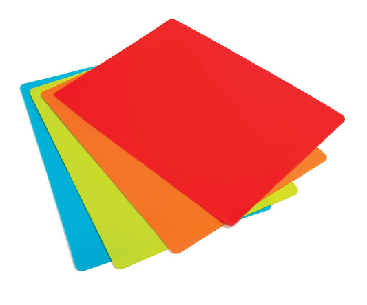 Norpro Flexible Gripping Cutting Mats, Set of 4