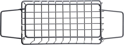 G.E.T. WB-315-MG Heavy Duty Iron Wire Utility Storage Basket/Bin with Handles, 11" x 8" x 8"