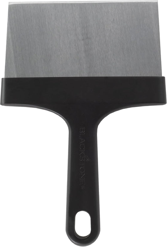 Blackstone Griddle Scraper – Heavy Duty Flat Top BBQ Grill Scraper for Cleaning – Stainless Steel Metal Construction with Long Handle – Multipurpose Kitchen Food Scraper & Chopper Accessories - 5061