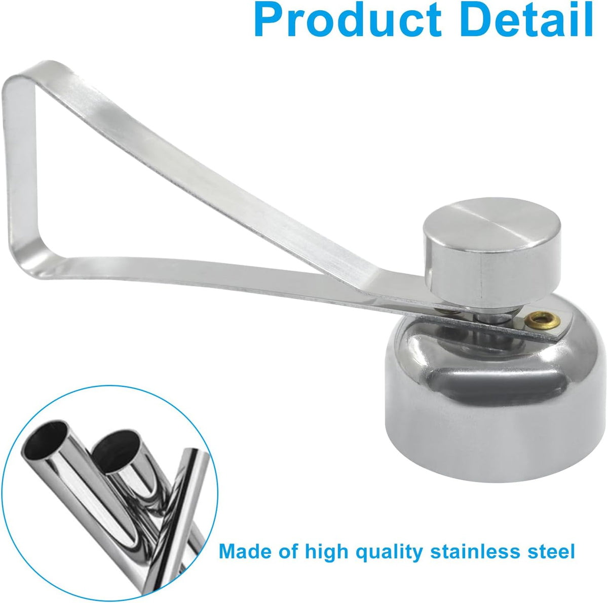 Stainless Steel Egg Cracker, 2Pcs