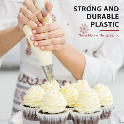 Disposable Small Piping Bags 8 inch for Cream Frosting Cake