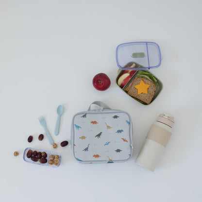 Tiny Twinkle Insulated Lunch Box for Girls and Boys | Durable and Reusable for School & Travel | Ages 3 and Up | Waterproof and Easy to Clean | PFAs and BPA Free（Boho Rainbow）