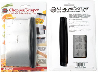 Norpro 583R Grip-EZ Bench Scraper/Chopper, Red