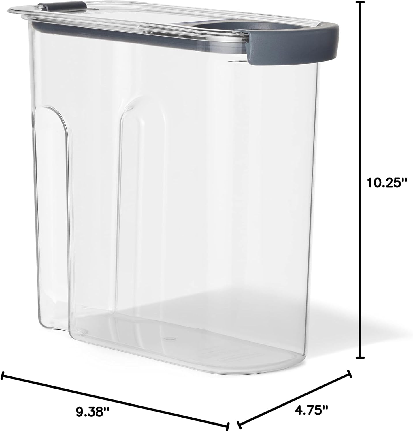 Rubbermaid Brilliance Pantry Airtight Food Storage Container, BPA-Free 7.8 Cup, Ideal for Brown Sugar - Efficient, Leak-Proof and Dishwasher-safe