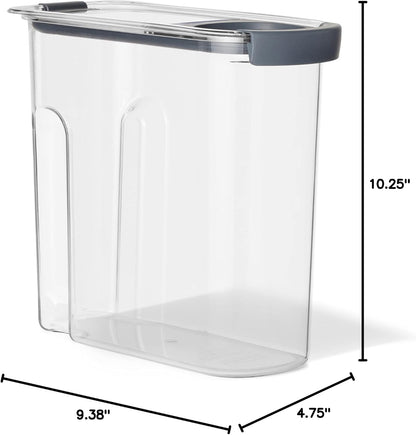 Rubbermaid Brilliance Pantry Airtight Food Storage Container, BPA-Free 7.8 Cup, Ideal for Brown Sugar - Efficient, Leak-Proof and Dishwasher-safe