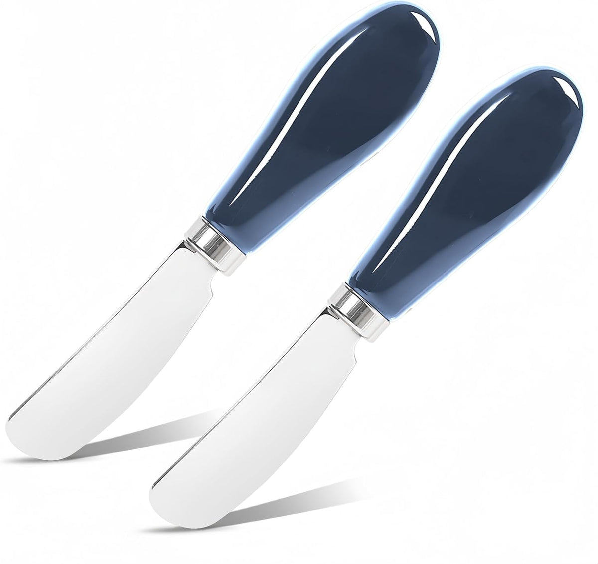 Butter Spreader Knife Set, 2 Pack Butter Knives and Cheese Knives