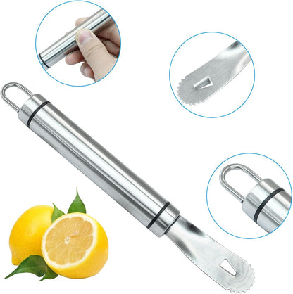 Stainless Steel Orange Peeler Tool, 2Pcs