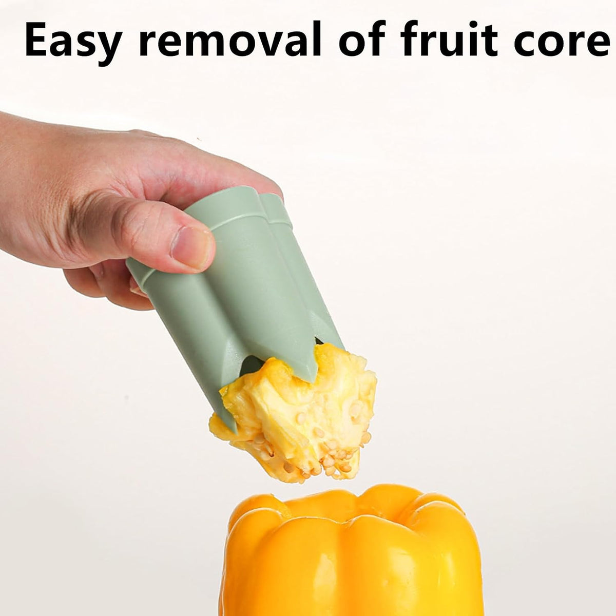 2 in 1 Bell Pepper Seed Remover & Corer Tool