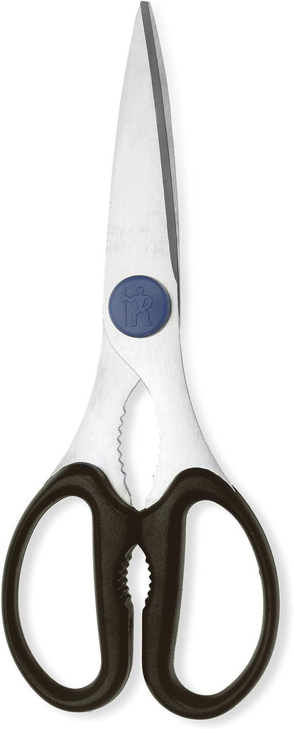HENCKELS Kitchen Shears, Made in Japan, Kitchen Scissors, Multi-Purpose Scissors with Stainless Steel Blades, Built-In Bottle Opener & Soft Grip – Dishwasher Safe