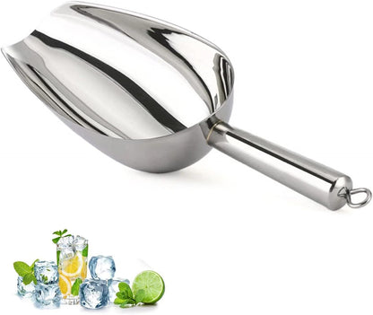 Ice Scoop for Freezer,Metal Ice Scoop for Ice Machine