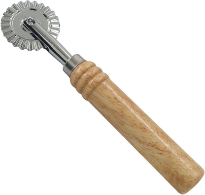 Double Wheel Dual-Head Pastry Cutter, 1Pcs