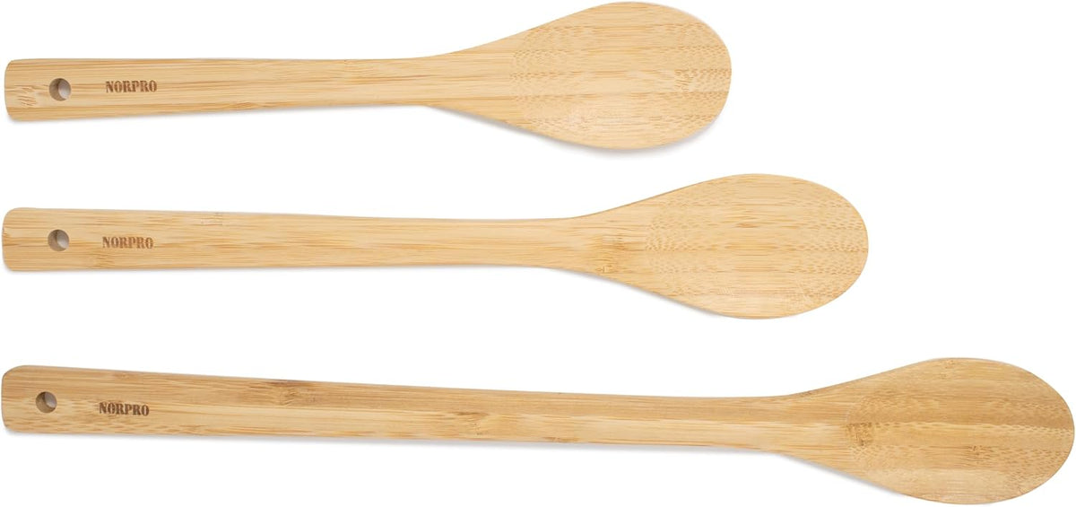 Norpro Bamboo Tong, 12"