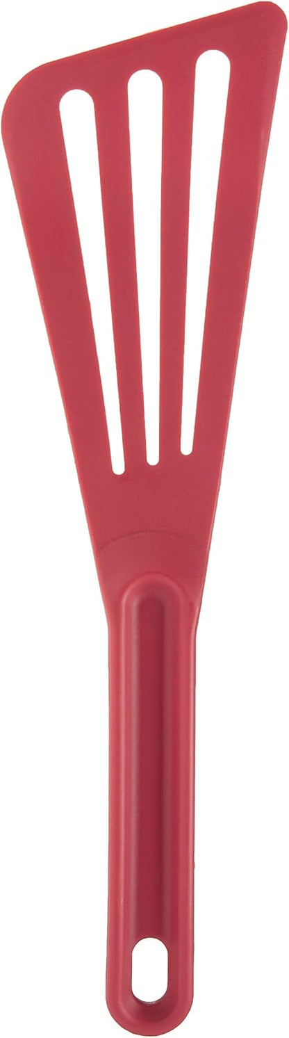 Mercer Culinary Hell's Tools Hi-Heat Slotted Spatula, 12 Inch x 3.5 Inch, Gray