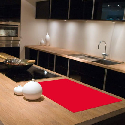 Webake Extra Large Silicone Mat For Countertop, Multipurpose Nonstick Heat Resistant Mat 23.6" x 15.7" for Baking, Rolling Dough, Fondant, Resin Expoxy, Craft, Jewerly (Red)