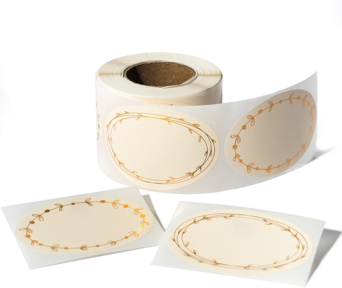 MONEST Waterproof Label Stickers for Jars and Lids, Pantry, Mason Jar, Canning, Spice, Bottle Labels (Red Tulip 2"x3")