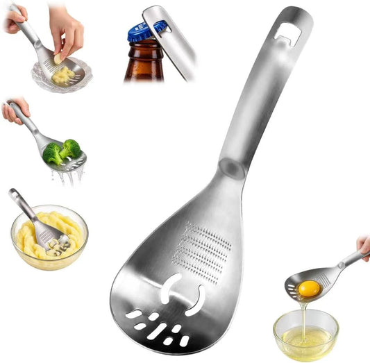 5 in 1 Multifunction Cooking Spoon - 18/8 304 Stainless Steel Slotted