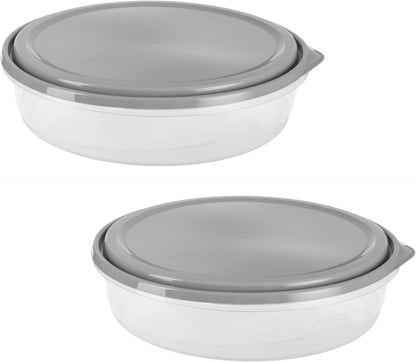 GoodCook EveryWare Extra Large Square Food Storage Container, 2 Pack, BPA Free