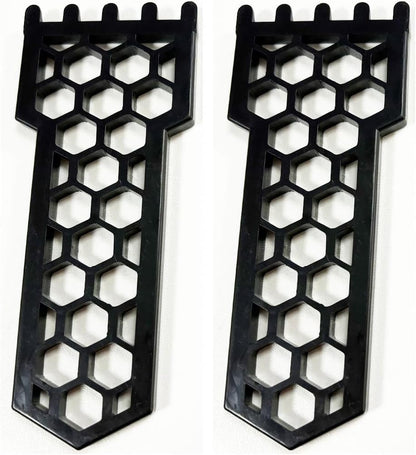 2Pcs Scraper Tool for Ninja Woodfire Grill, Kitchen Grill Cleaning Scraper Accessories for Ninja Woodfire Grill,(Won't melt)