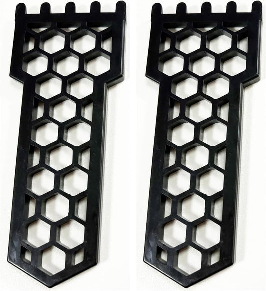 2Pcs Scraper Tool for Ninja Woodfire Grill, Kitchen Grill Cleaning Scraper Accessories for Ninja Woodfire Grill,(Won't melt)