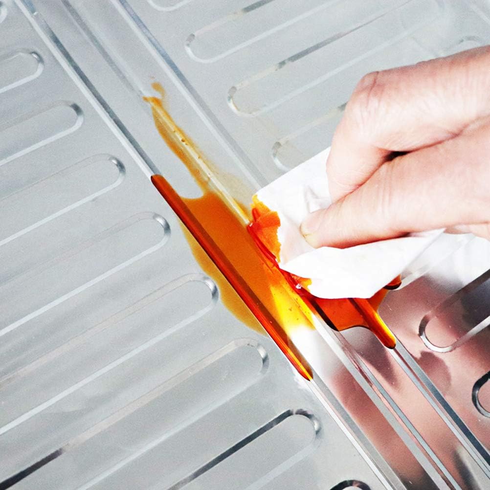 3 Sided Splatter Guard, Kitchen Splatter Guard Oil Splatter Screens for Frying Oil Insulation Board Nonstick Oil Splatter Guard Stove Heat Insulation Board for Cooking