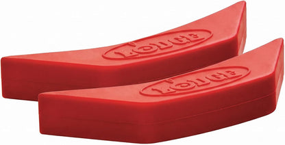 Lodge Silicone Assist Handle Holder, Dishwasher Safe, Red